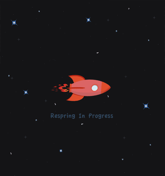 Colorful Stars In Space animation